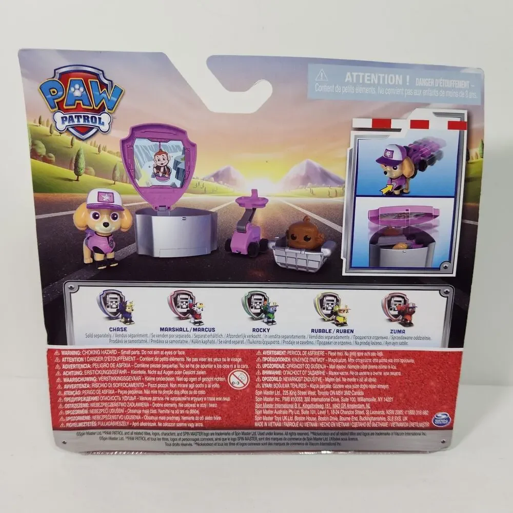 Nickelodeon Paw Patrol Skye Hero Pup Big Truck Pups Pink Rescue Animal Monkey